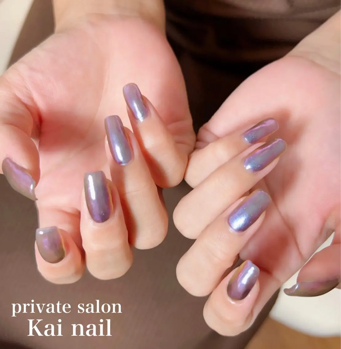 ネイル ジェルネイル マグネットネイル ミラーネイル ニュアンスネイル パラジェル ハンドネイル Kai nail Mayukoのネイルデザイン