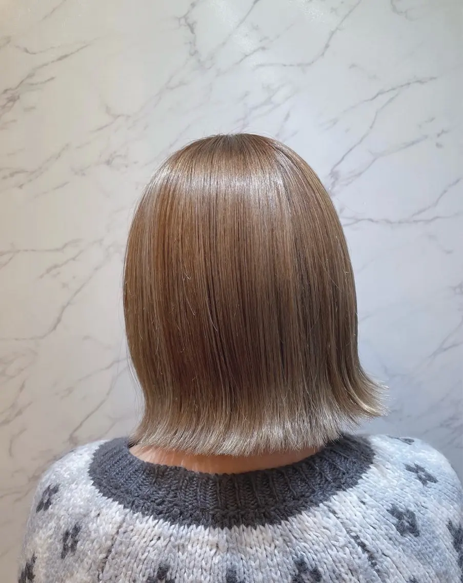 ショート カラー カット ヘアカラー トリートメント 山本美月♥️艶カラー ♥️暖色カラー♥️のヘアスタイル