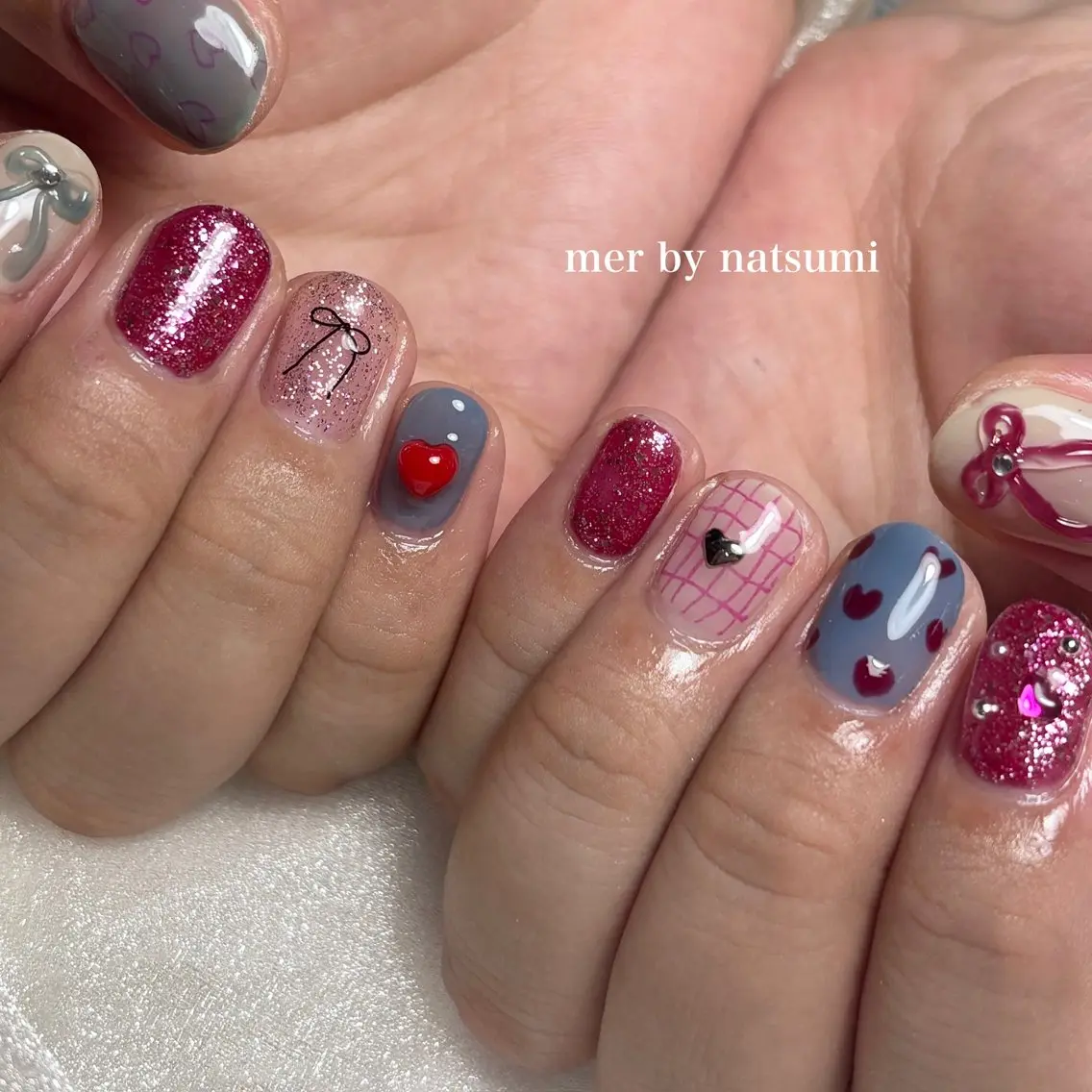 ショート mer natsumiのネイルデザイン