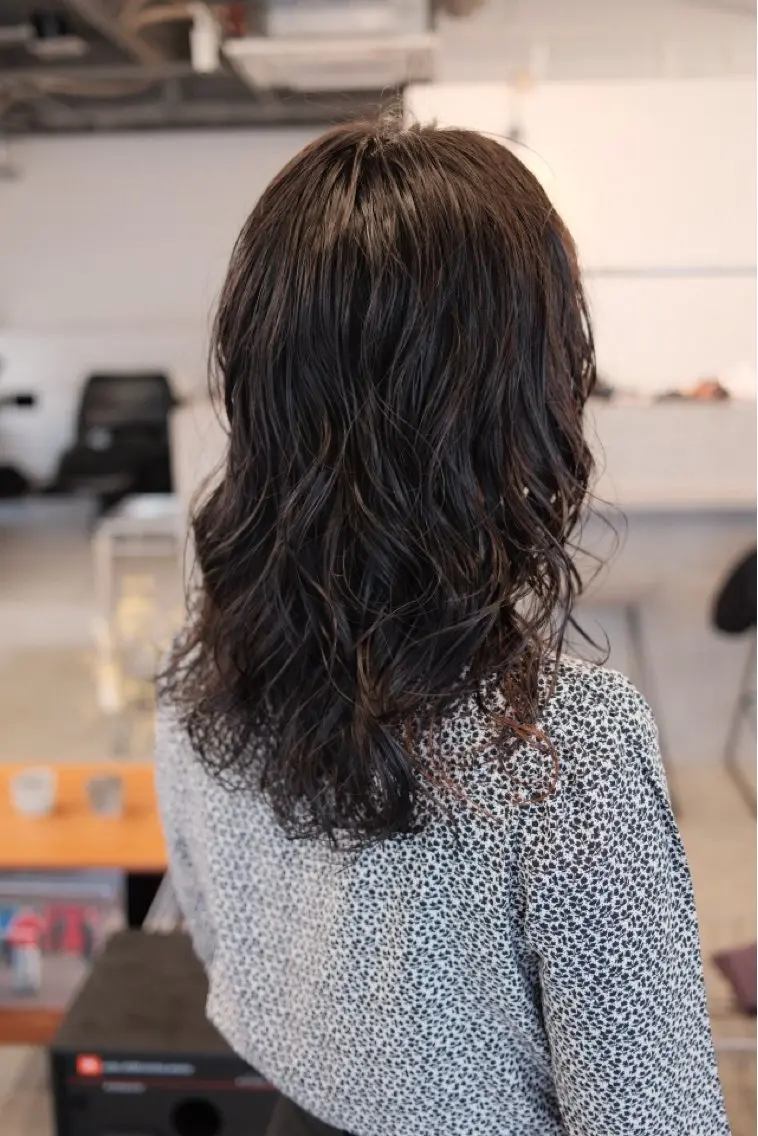 ロング パーマ ボブ ウルフカット スパイラルパーマ カット パーマ 【お洒落パーマ】 Elme　肥塚康汰郎のヘアスタイル