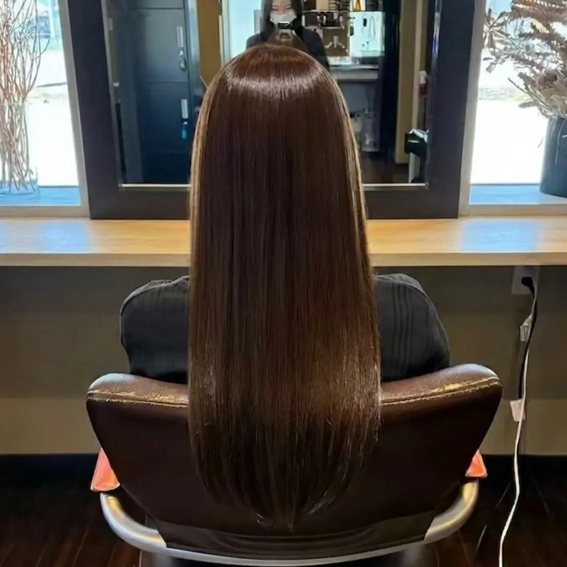 ロング カラー トリートメント ヘアカラー 梅田 花音のヘアスタイル