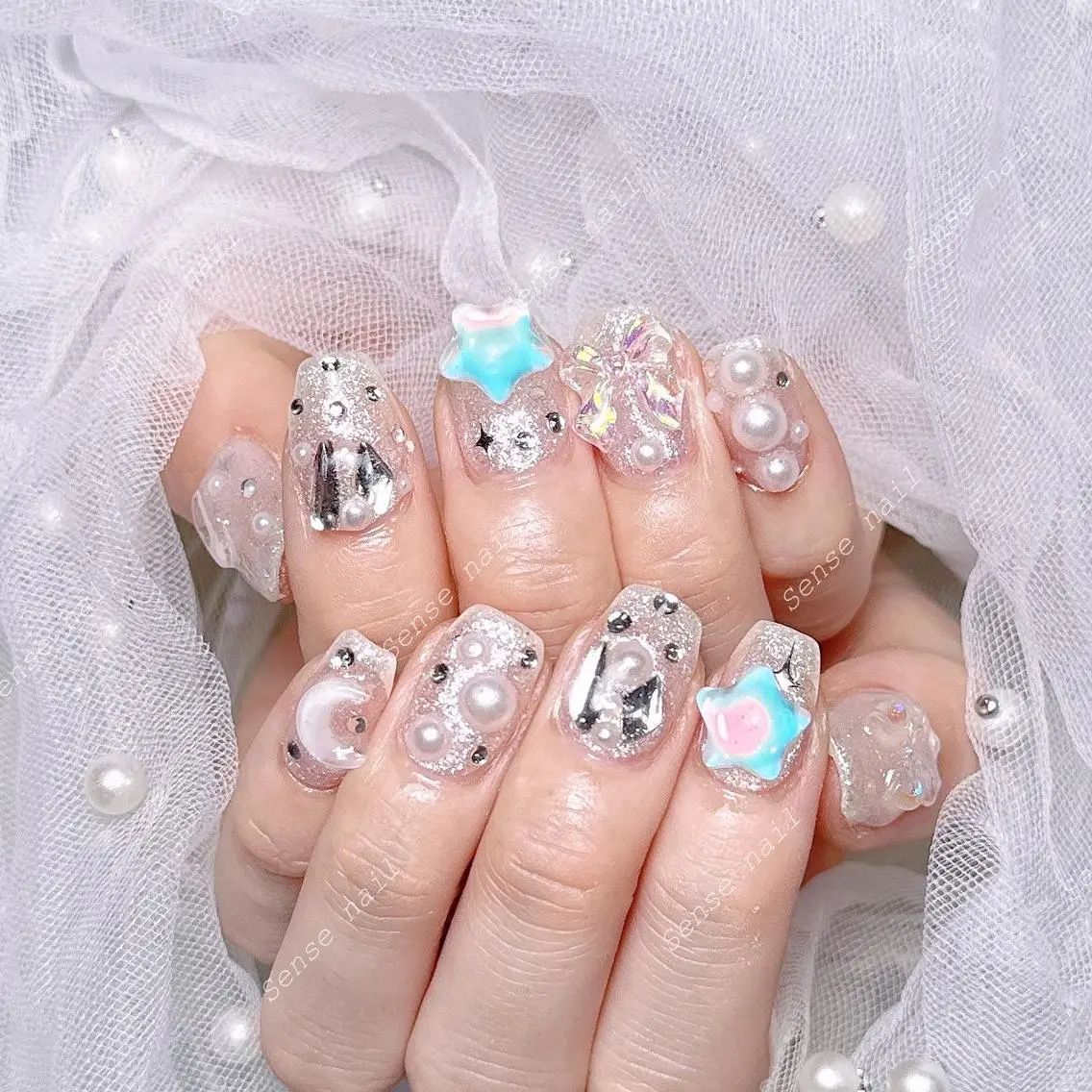 ネイル ハンドネイル ハンドケア 🎀Sense Nail渋谷店🎀のネイルデザイン