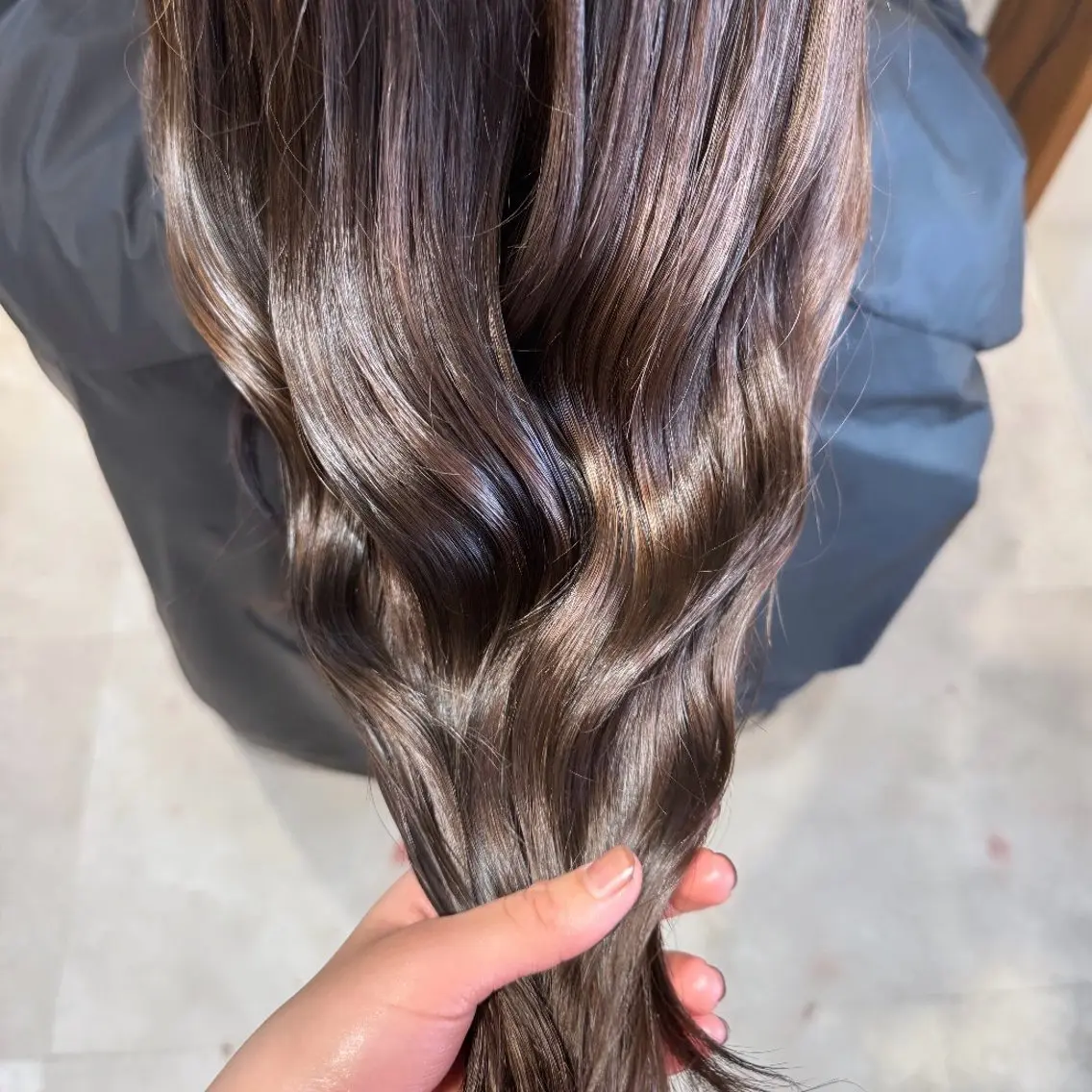 カラー カット ヘアカラー トリートメント 優梨💞 /透明感カラーのヘアスタイル