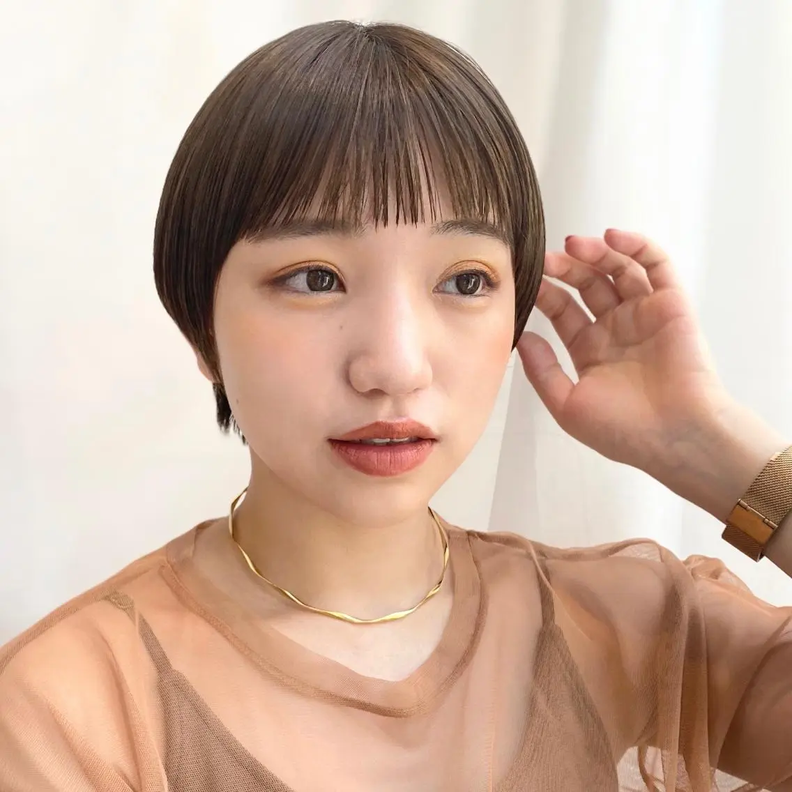 ショート 韓国くびれレイヤー 🇰🇷はづきのヘアスタイル