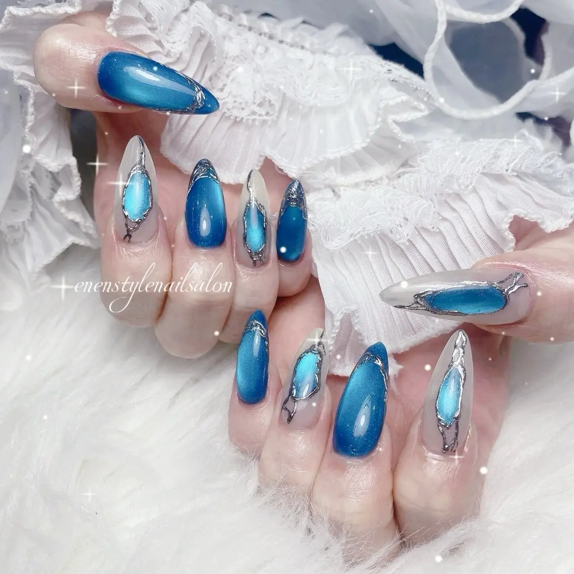 ネイル ハンドネイル 🐾enen style 🐾のネイルデザイン
