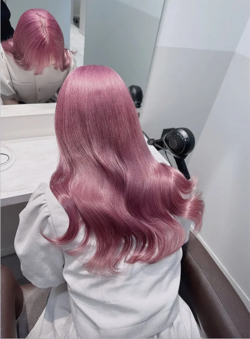 ロング カラー ヘアアレンジ メンズ ヘアカラー トリートメント ブリーチの髪様 MASATOのヘアスタイル