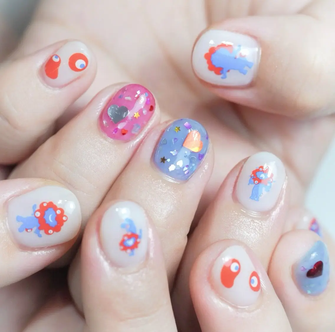 ショート ハンドネイル Re nailのネイルデザイン