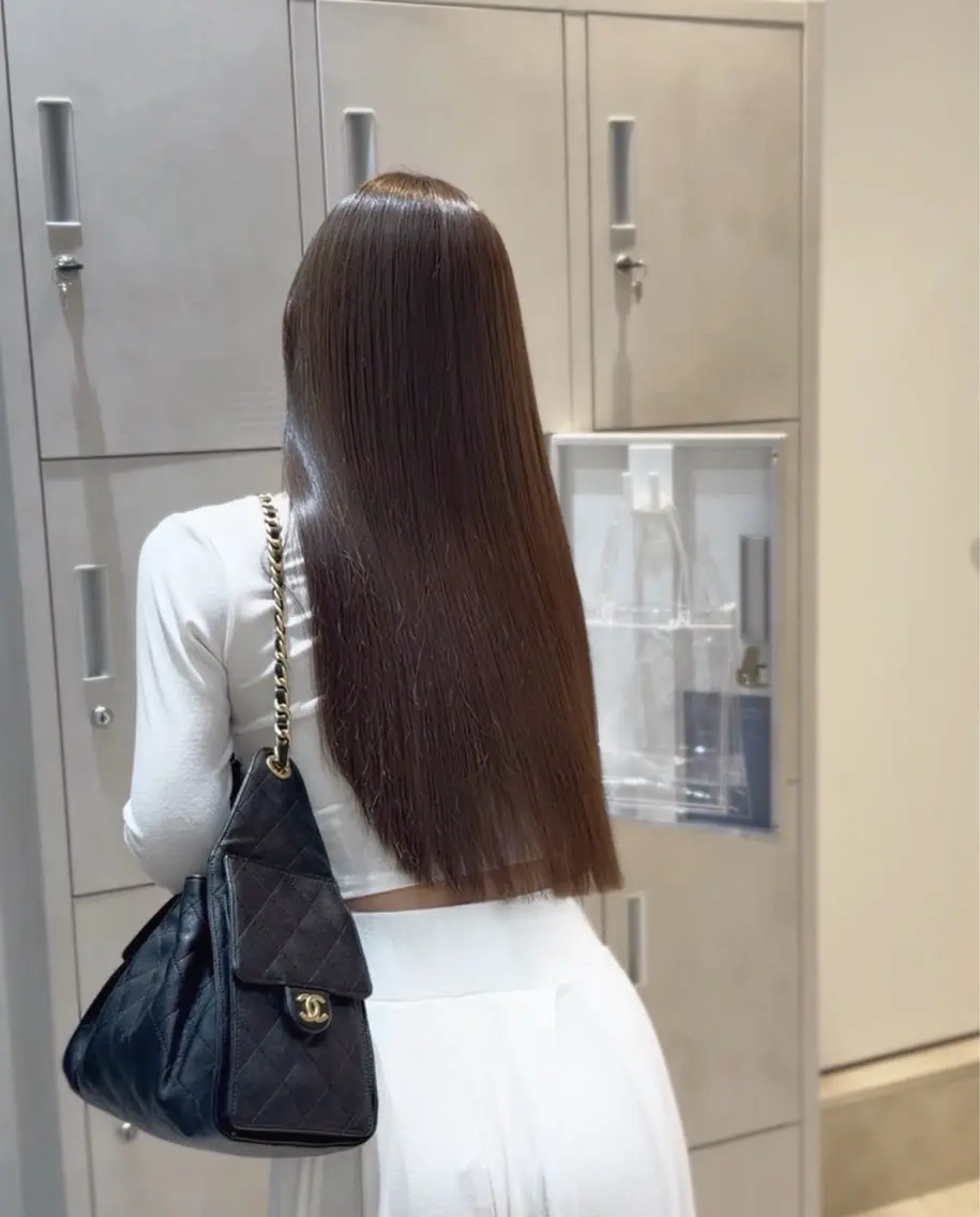 ロング 髪質改善 トリートメント HALO treatmentのヘアスタイル
