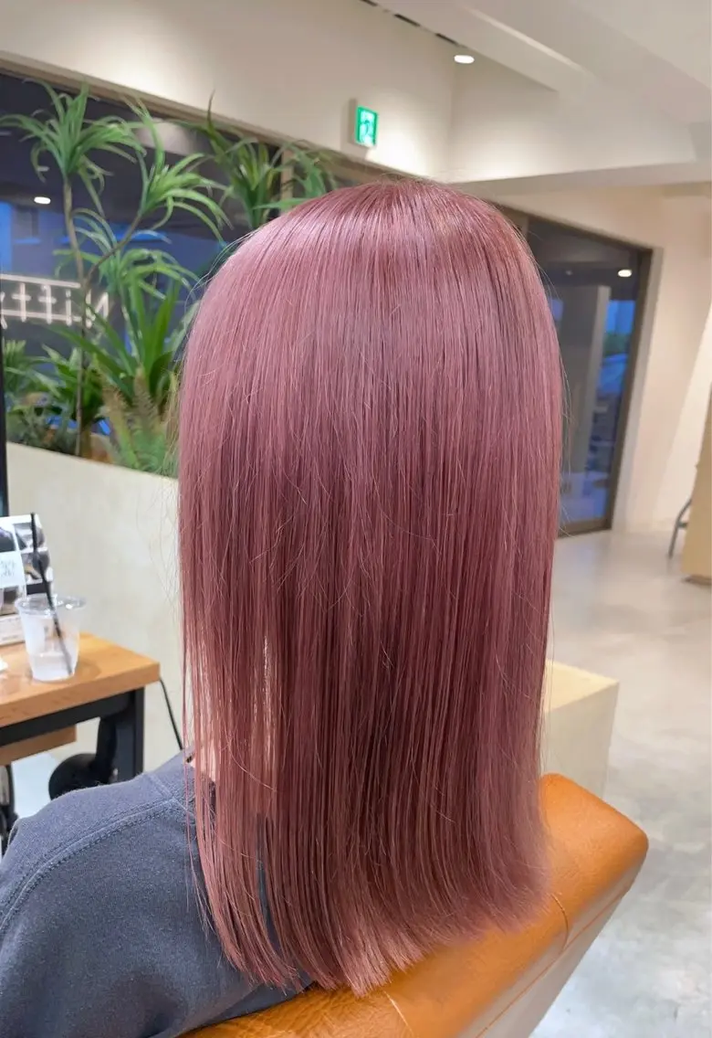 全頭フルブリーチ＋カラー＋1stepTr 【ケアブリーチ込】の写真
