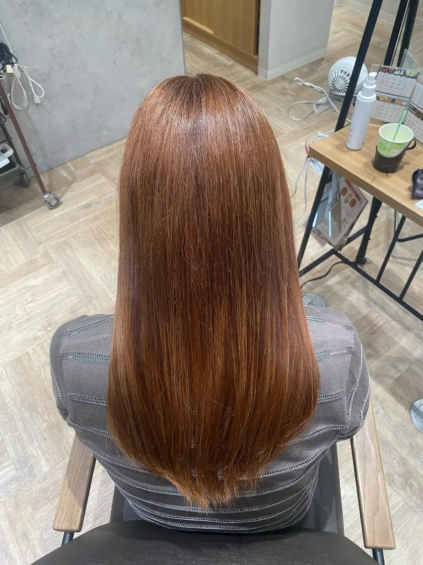 ロング 真鍋 姫奈のヘアスタイル