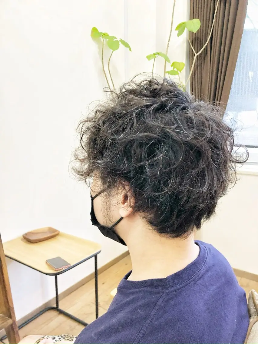 ショート パーマ メンズ nest のヘアスタイル