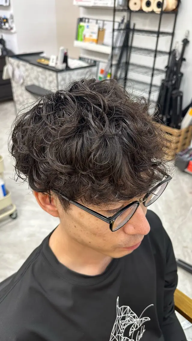メンズ 福田 真大のヘアスタイル