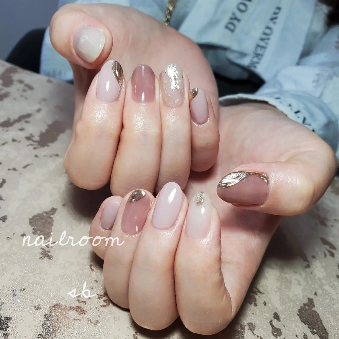 ネイル nailroom sb𓈒𓂂𓏸のネイルデザイン