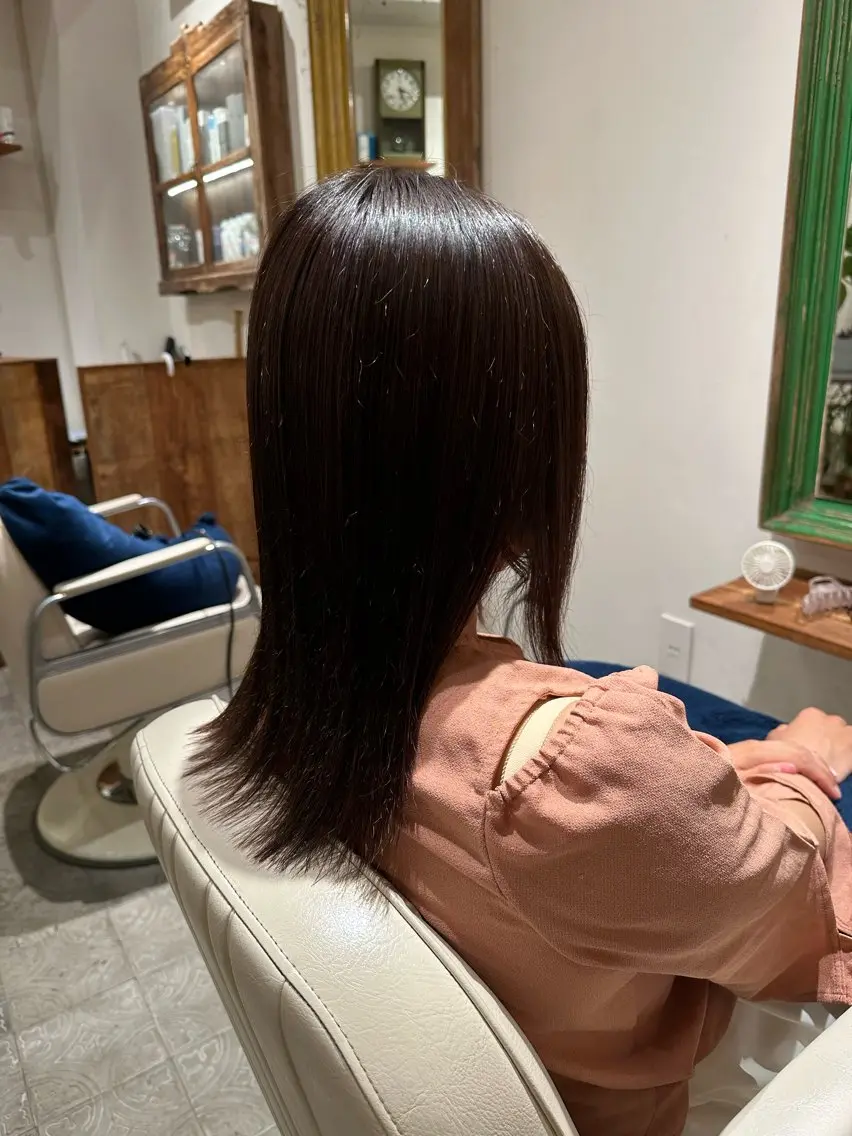 ミディアム 大方 いくみのヘアスタイル