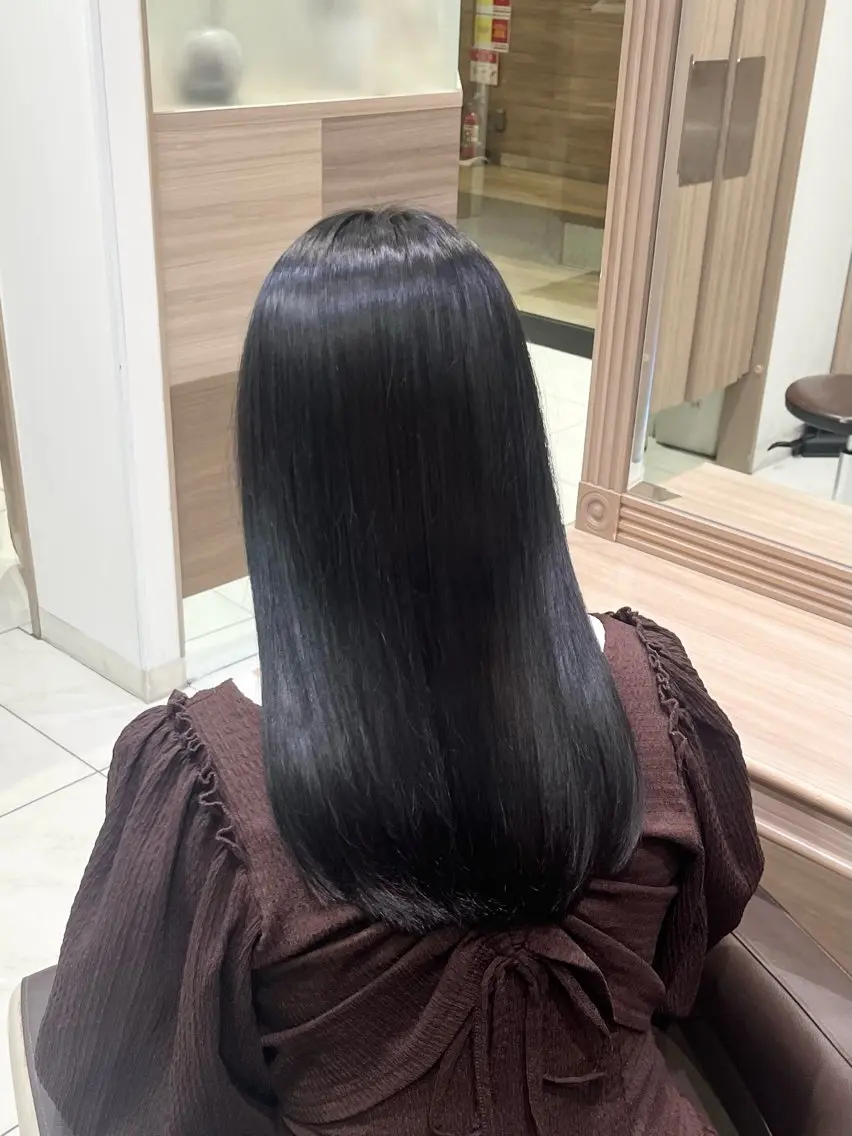 ロング カラー 透明感/暖色カラー まりあ🎀‎️🤍のヘアスタイル