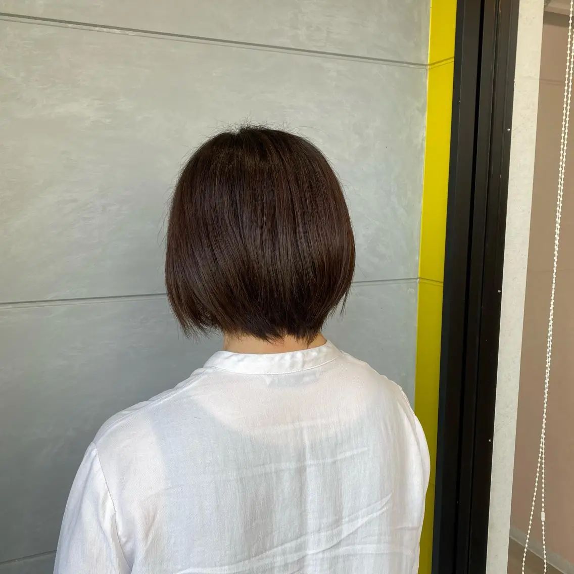 ショート カラー ヘアカラー 天池 結衣のヘアスタイル