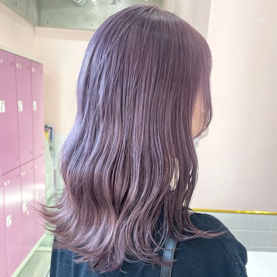 セミロング カラー ヘアアレンジ 木下 梓のヘアスタイル