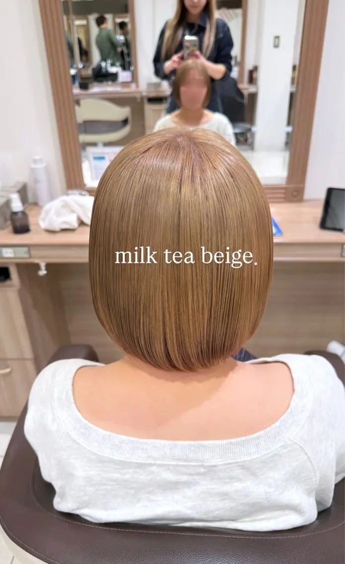ショート ヘアカラー 玉村 愛李 【ash 津田沼店】のヘアスタイル