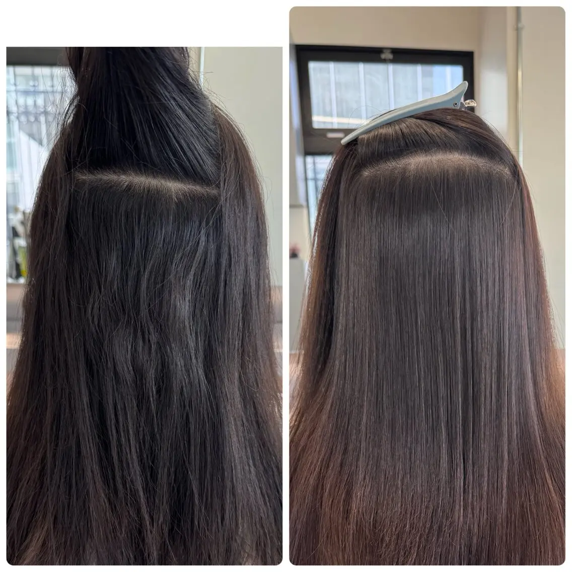 セミロング パーマ ストレートパーマ 北村 岳久翔のヘアスタイル