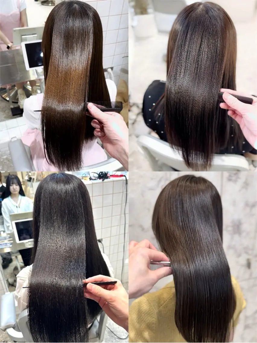💎髪質改善カラー💎+✨ヘアポテンツァトリートメント✨の写真