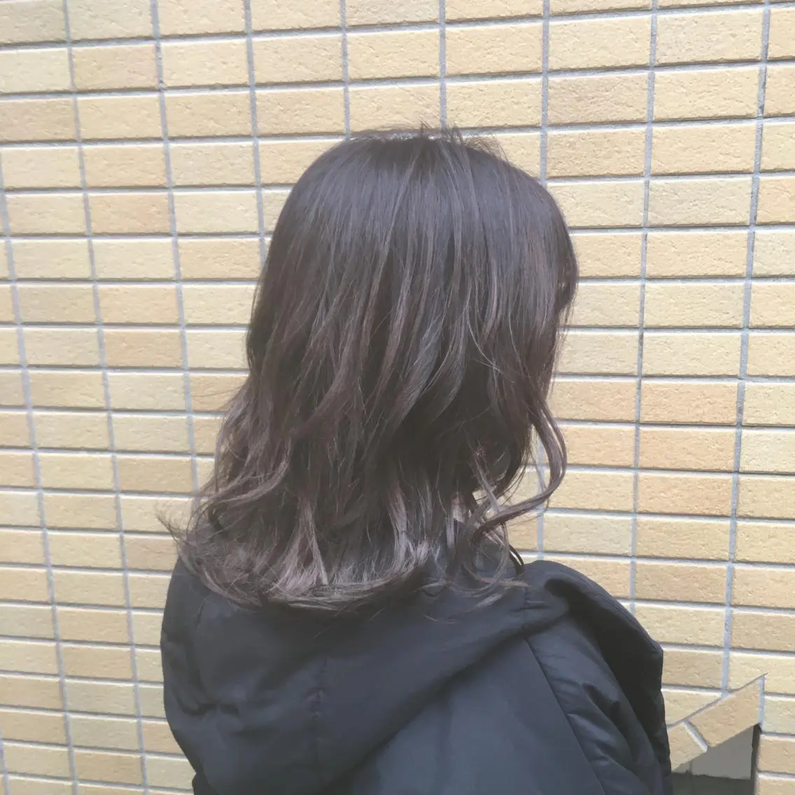 セミロング カラー カット ヘアカラー トリートメント しのはら まどかのヘアスタイル