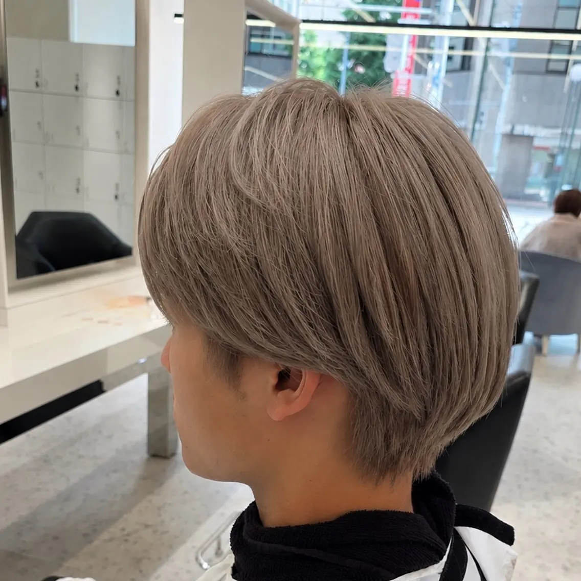 ショート カット ヘアカラー ♡艶髪♡髪質改善 ♡ストレート♡メンズのヘアスタイル