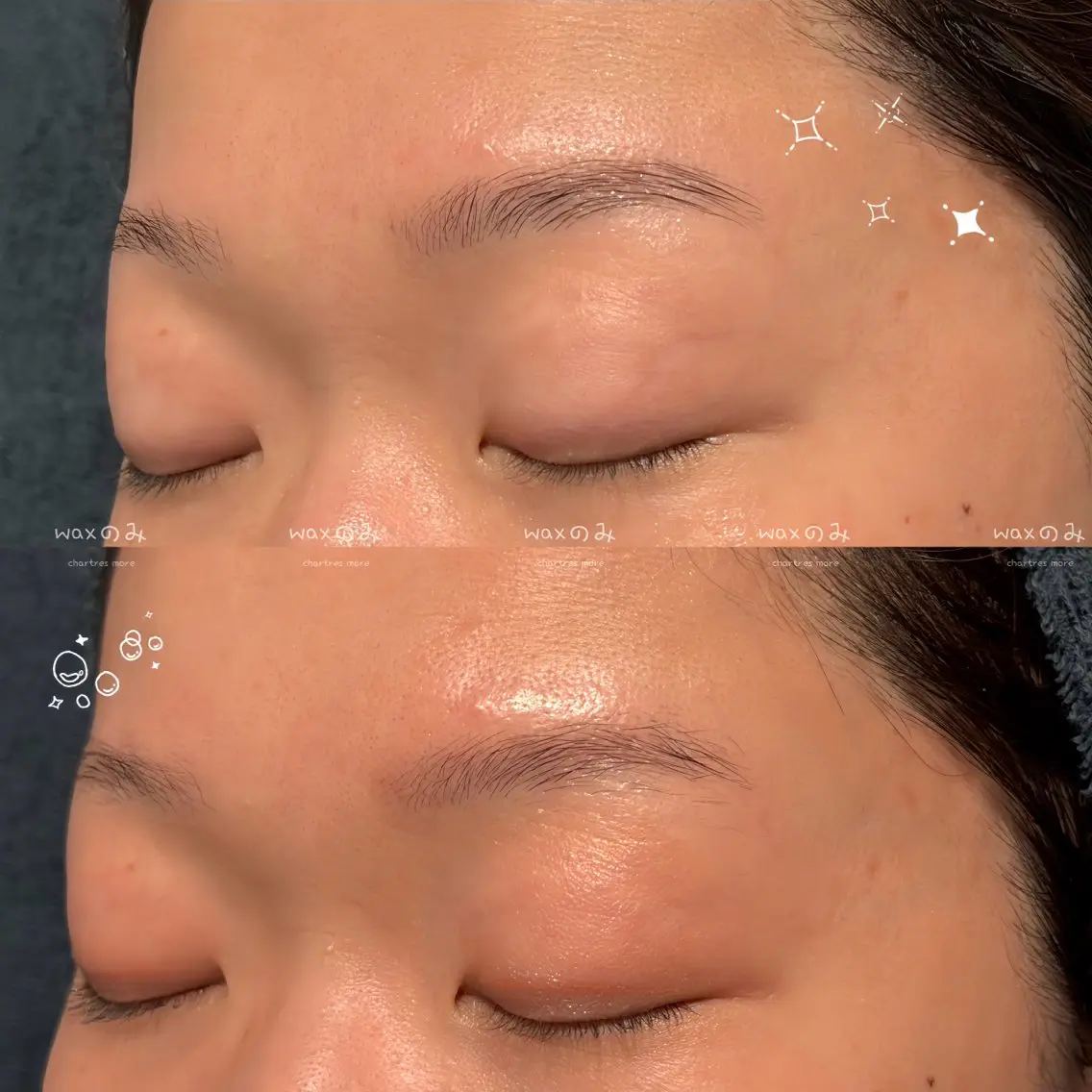アイブロウ ワックス脱毛 逢澤 奈那の眉毛・アイブロウイメージ