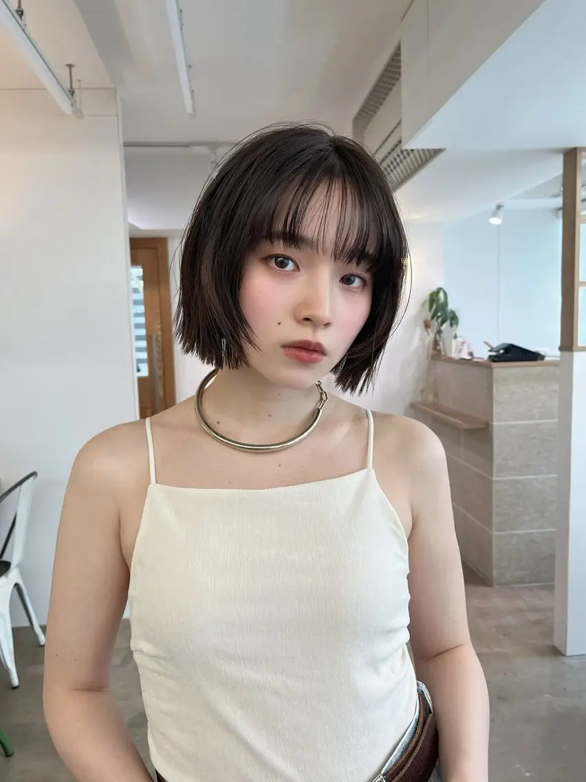 ショート ボブレイヤー ボブ レイヤーカット デザイン似合わせ特化 ⭐️期間限定しゅうまのヘアスタイル