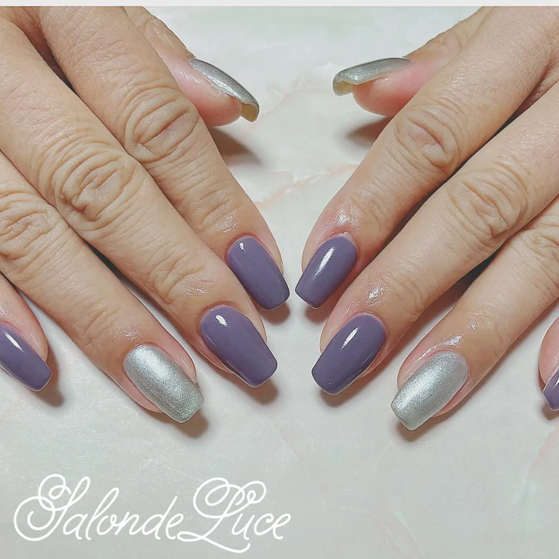 ネイル ワンカラーネイル Salon de Luceのネイルデザイン