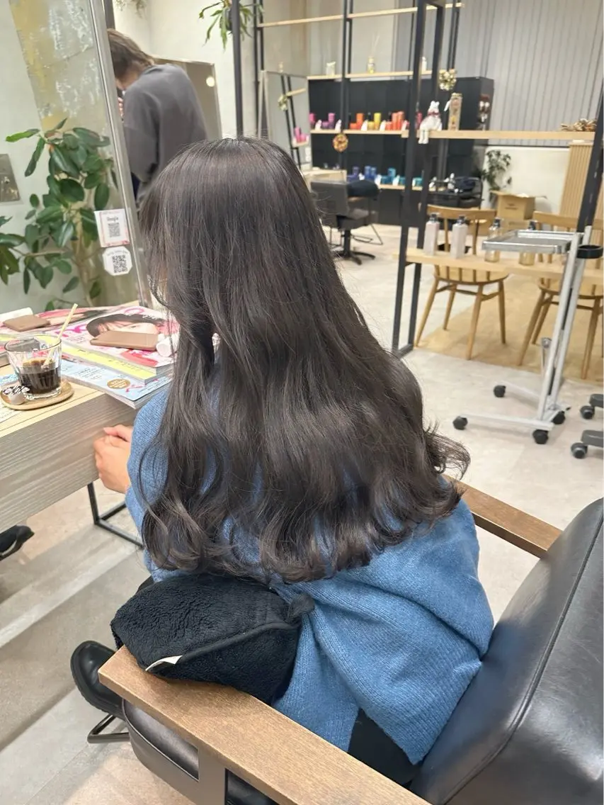 カラー 韓国風￤透明感カラー ‎🤍￤mioのヘアスタイル