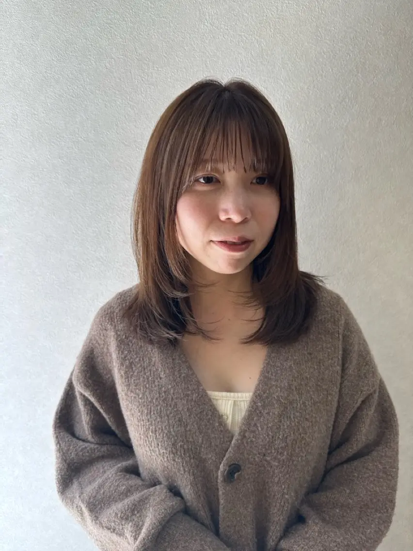 カラー ブラウンカラー 似合わせカラー/透明 感カラー/木谷友哉のヘアスタイル