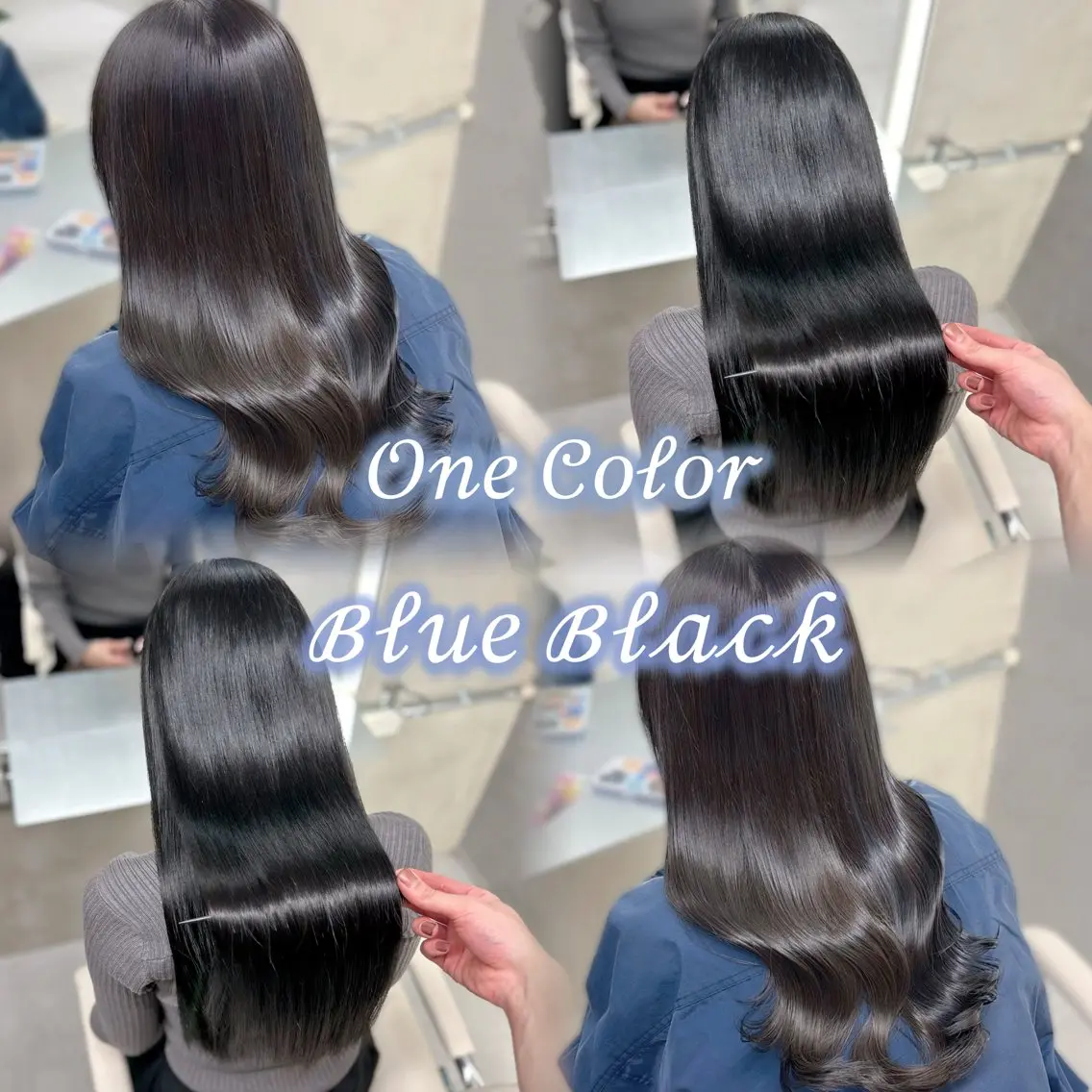 ロング ヘアカラー トリートメント 阿倍野/髪質改善 /縮毛矯正/坪田幸広のヘアスタイル