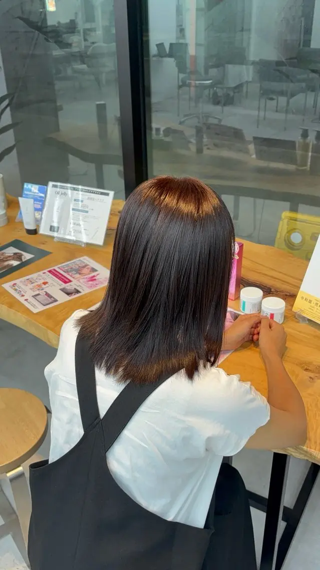 カラー 透明感カラー 髪質改善 🌟カラー特化型🌟 けい/亀戸　錦糸町のヘアスタイル