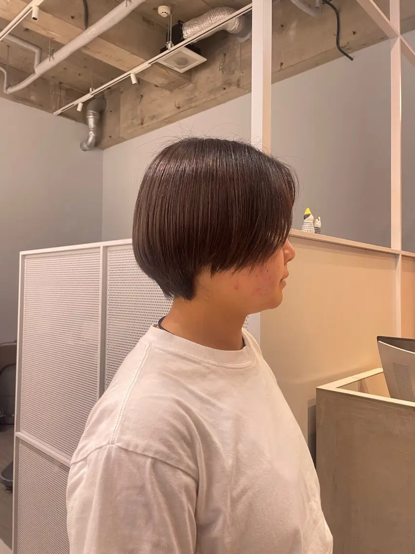 カラー カット ヘアカラー トリートメント いまかわ ゆなのヘアスタイル