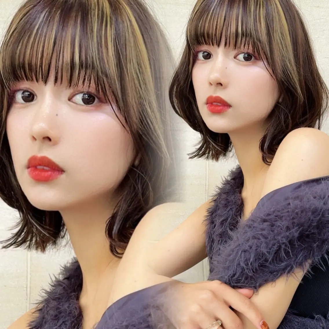 ショート カラー カット ヘアカラー トリートメント 縮毛矯正✨🫧 レイヤー川村利幸のヘアスタイル