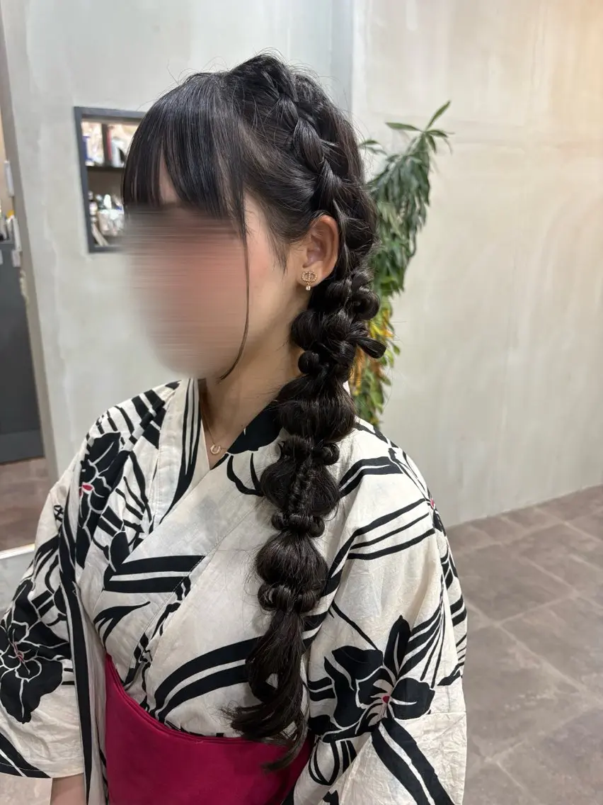 ロング ヘアアレンジ ヘアセット ALLEN hair /まなのヘアスタイル