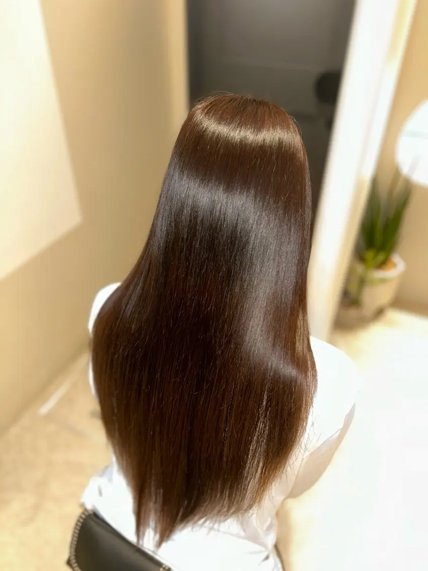 ロング カラー Abe Kiranaのヘアスタイル