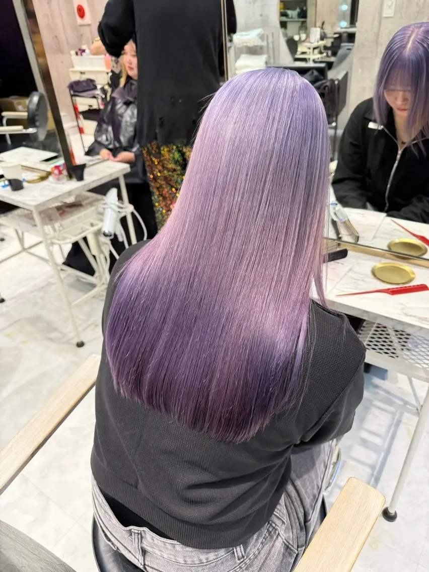 ロング カラー ハイトーンアレンジ 🦋🥀Shuriのヘアスタイル