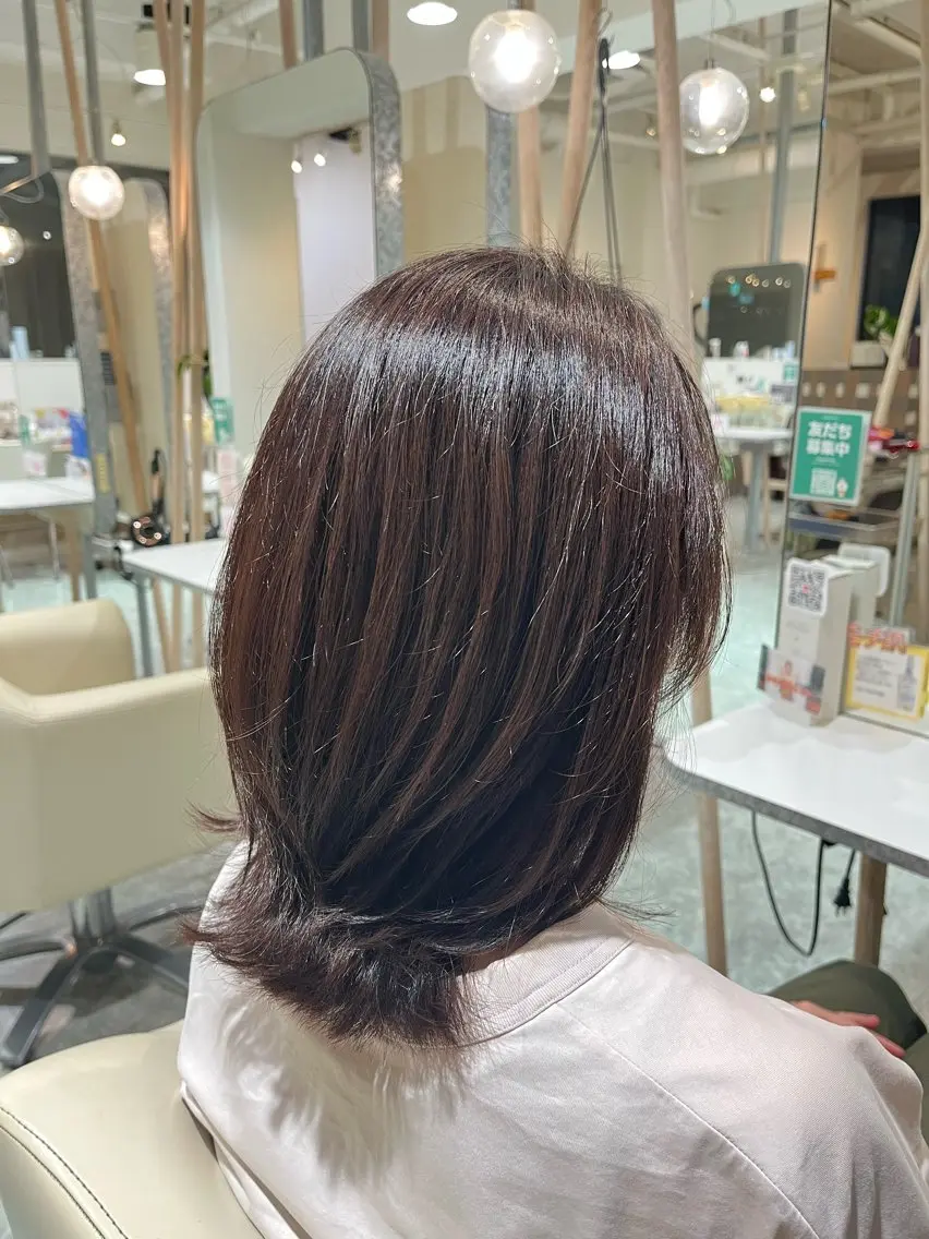 ヘッドスパ ꧁꒰ঌ奈菜美໒꒱꧂ 箕面美容室のヘアスタイル