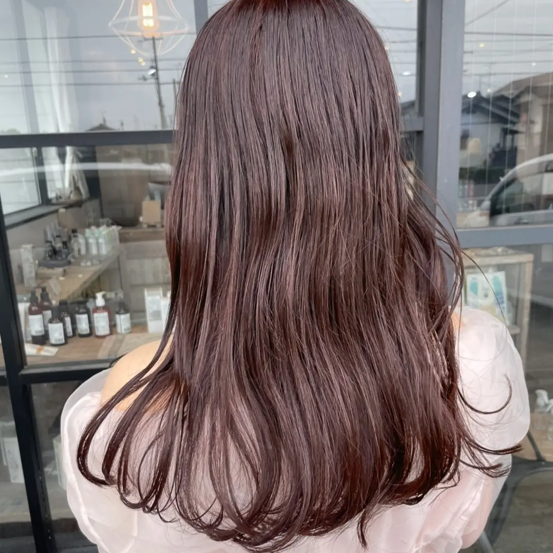 カラー ピンクカラー カット ヘアカラー トリートメント 透明感カラー/パーマ 🌀アオノのヘアスタイル