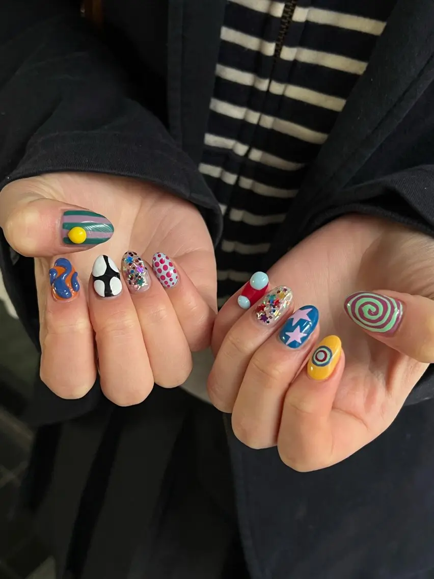 ネイル ハンドネイル Hata nail 🎀個性派ニュアンスのネイルデザイン