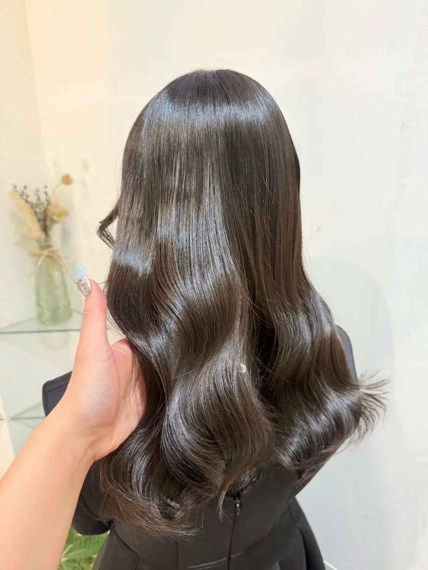 ♡【当日予約限定✨】♡メンテナンスカット＋カラー＋3Step補修トリートメント🦄ロング料金なしの写真