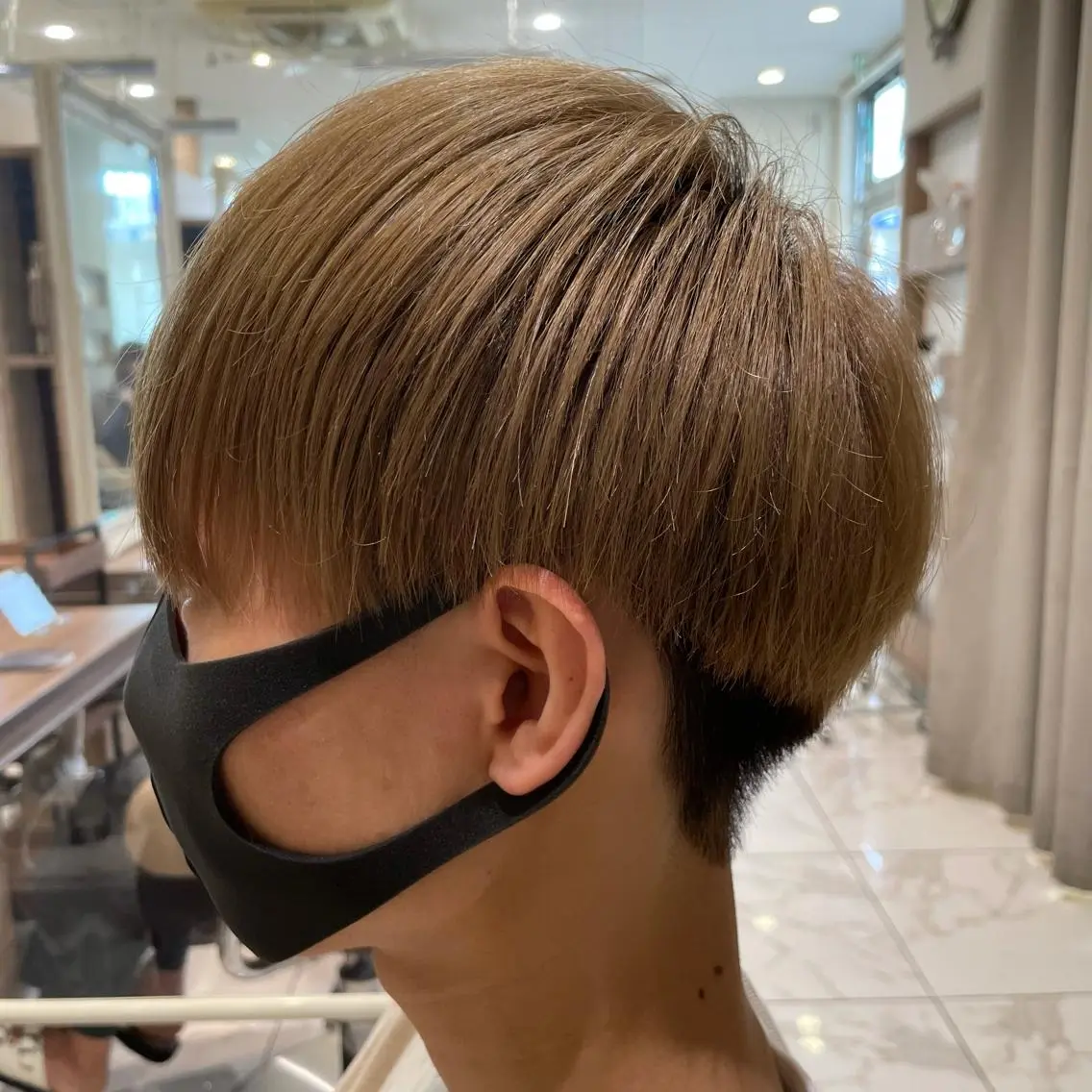 ショート メンズ カット トリートメント 【メンズ縮毛矯正】 田中秀斗のヘアスタイル