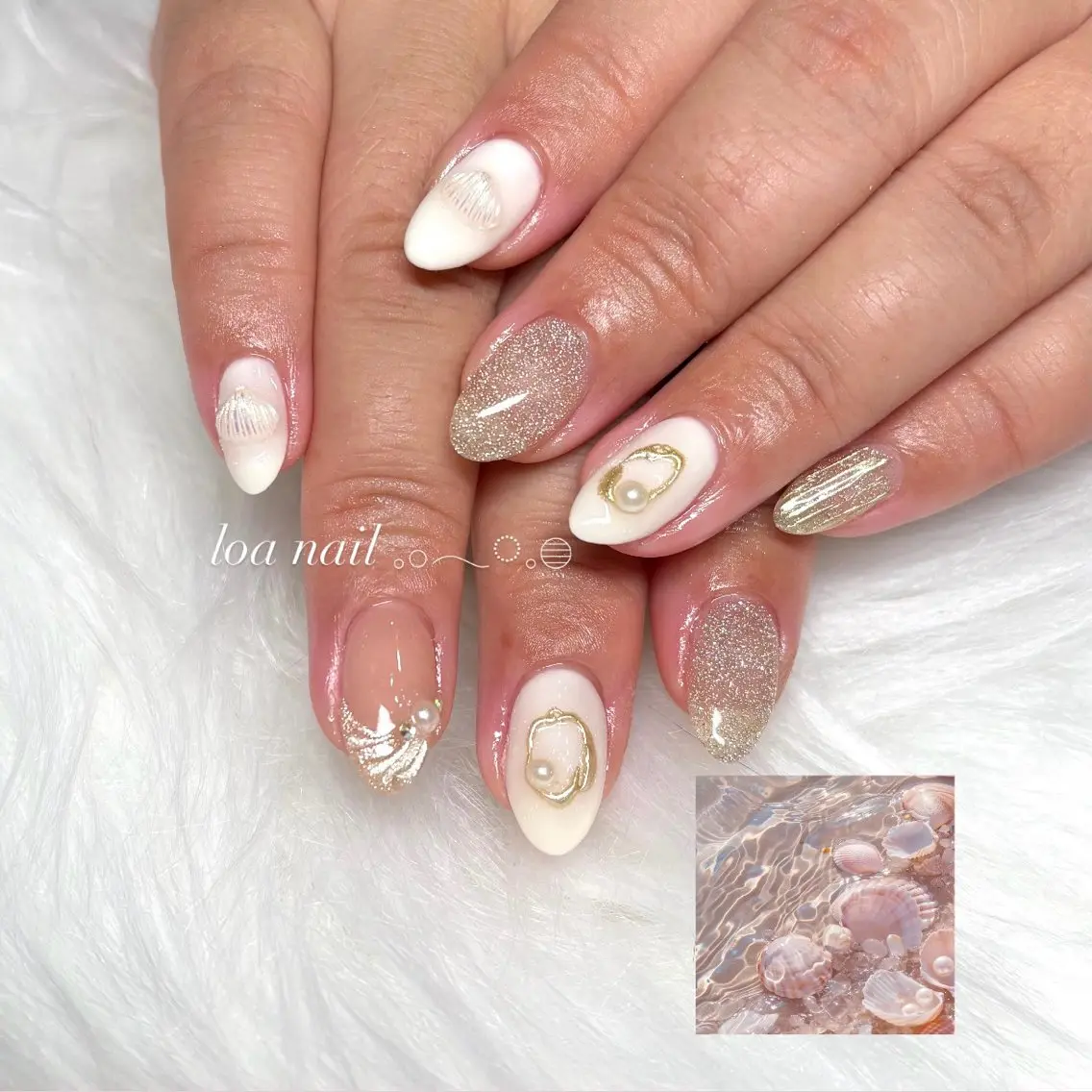 ネイル ハンドネイル loa nailのネイルデザイン