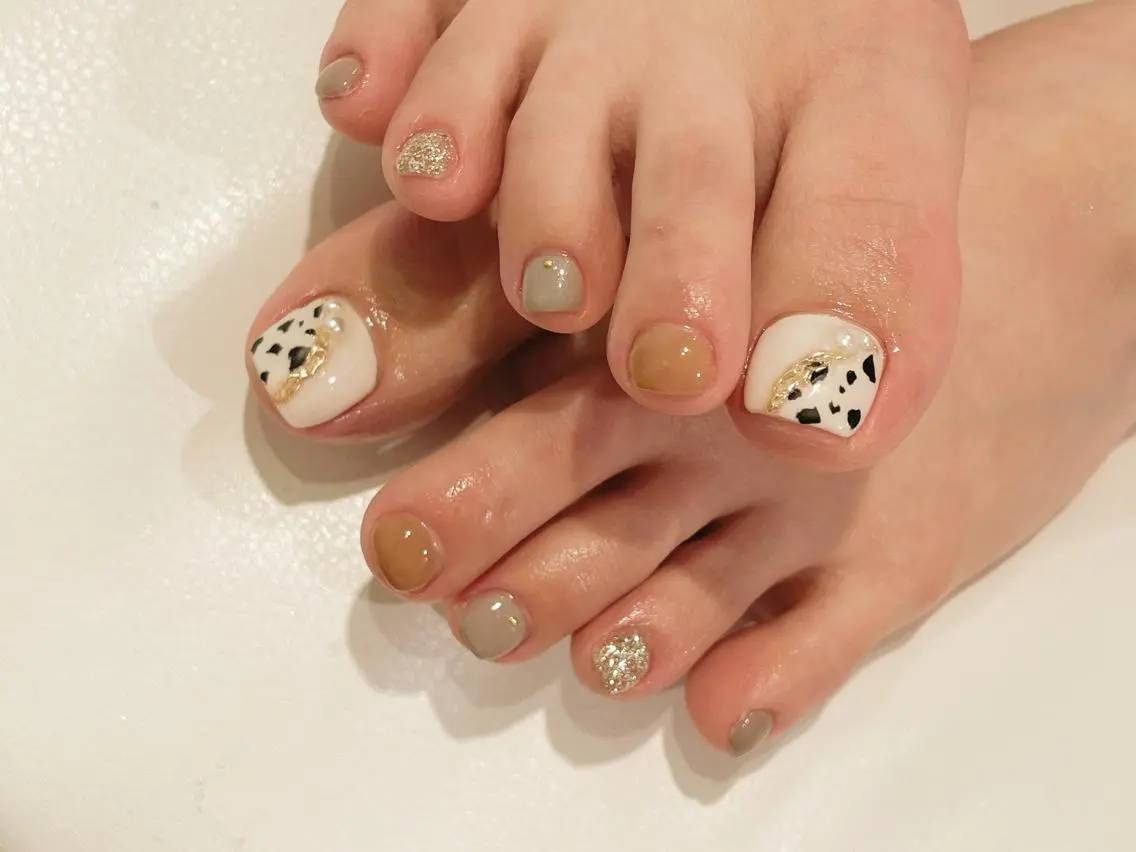 ネイル フットネイル Aing nail 澤瀬のネイルデザイン