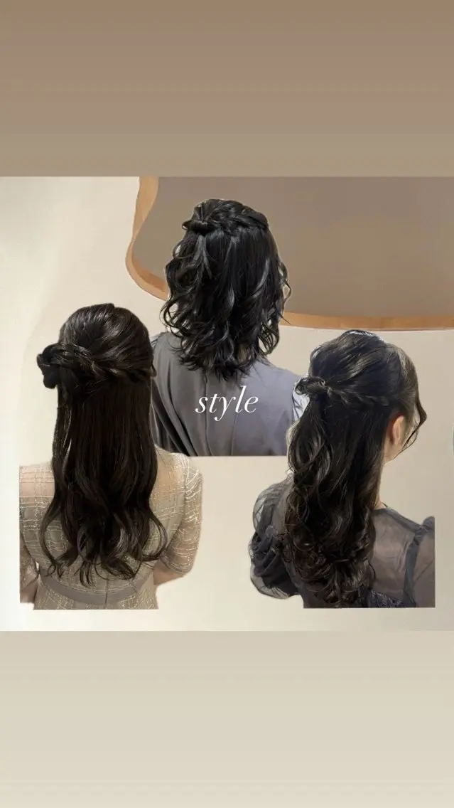 ヘアアレンジ ヘアセット 🪞艶カラー/ Madoka🪞のヘアスタイル