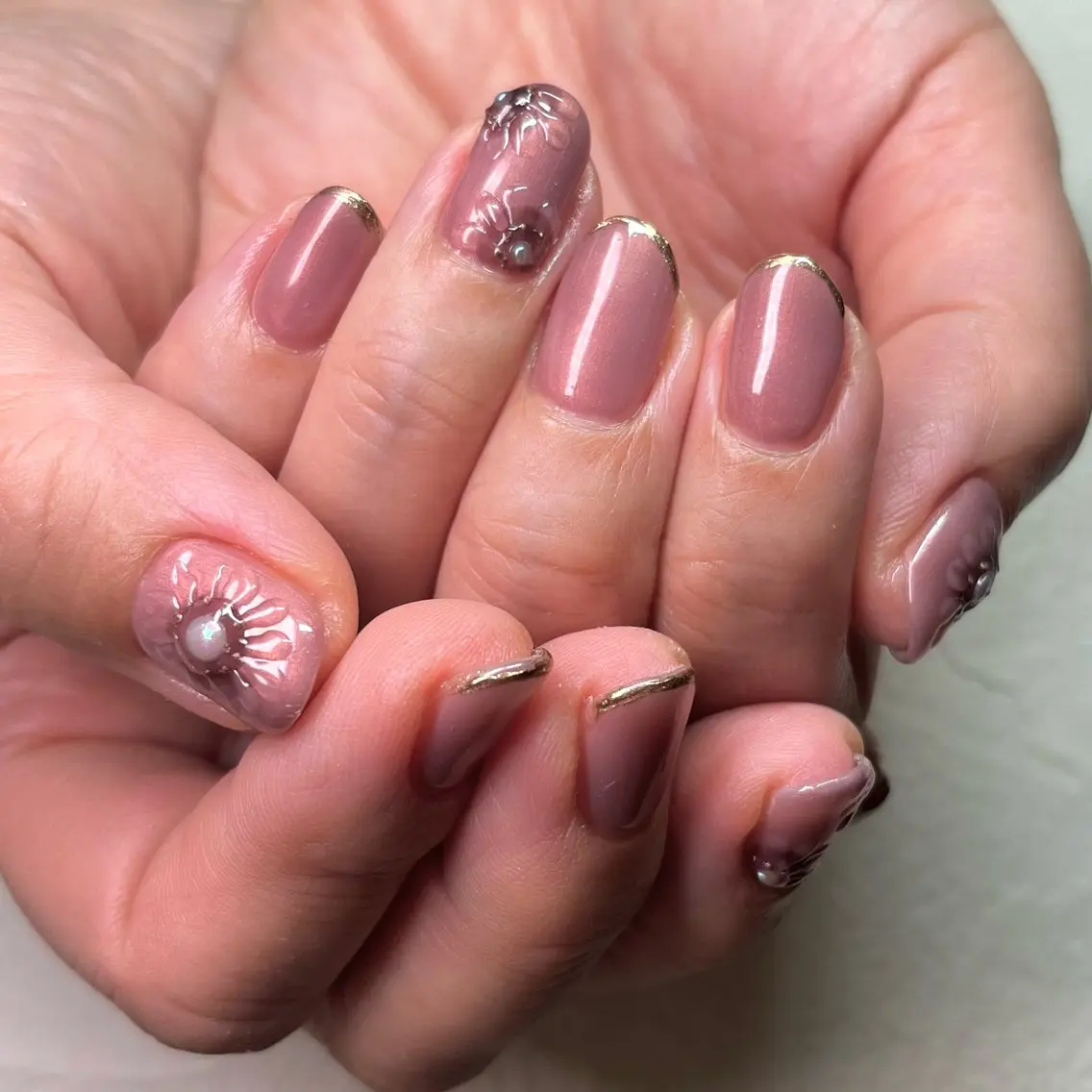 ネイル ハンドネイル ネイルスタジオ コスタ•デルマールのネイルデザイン