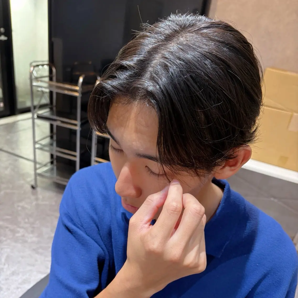 メンズ ハラダ レンノスケのヘアスタイル