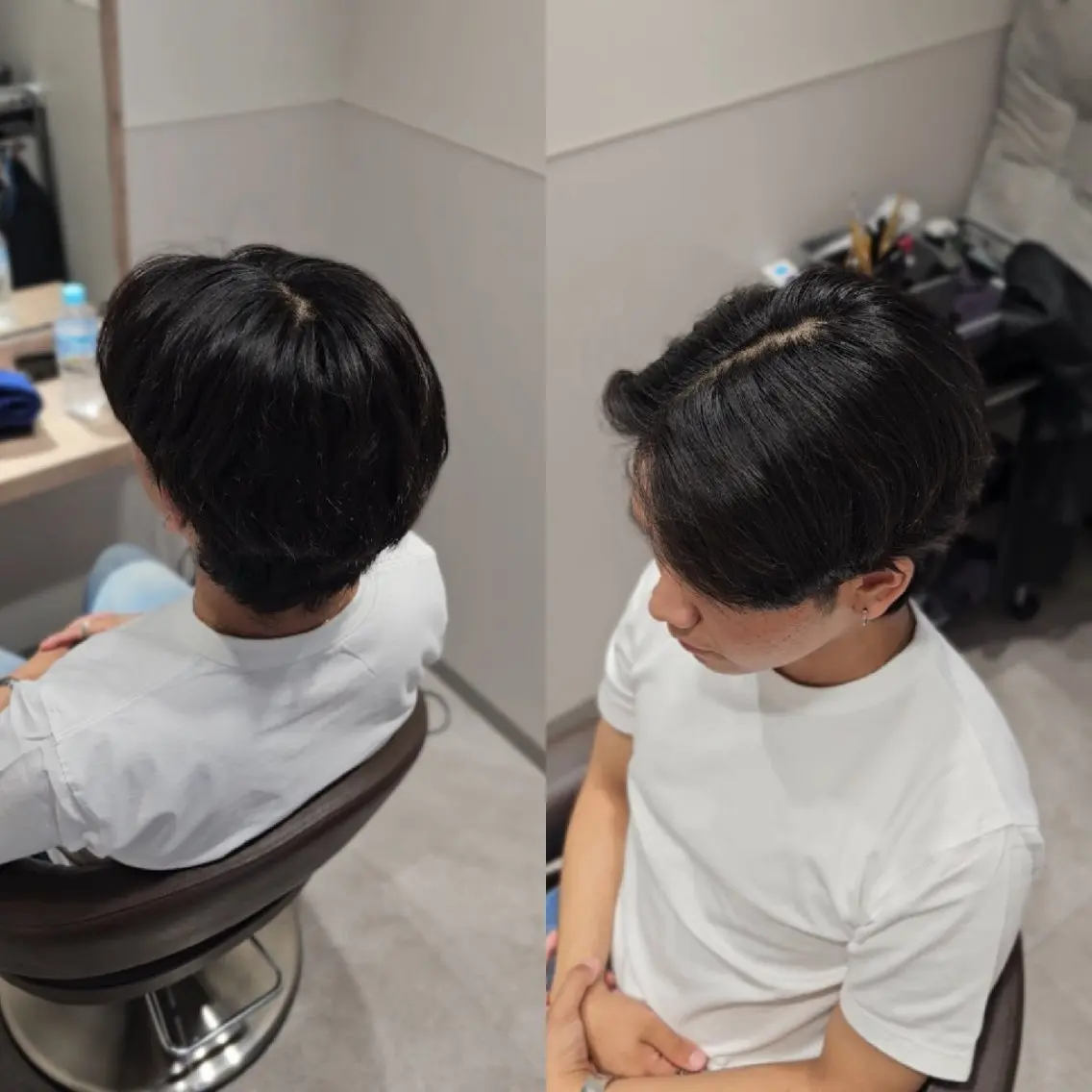 ショート メンズ 縮毛矯正 【垢抜けカラー/ 縮毛矯正】Taikiのヘアスタイル