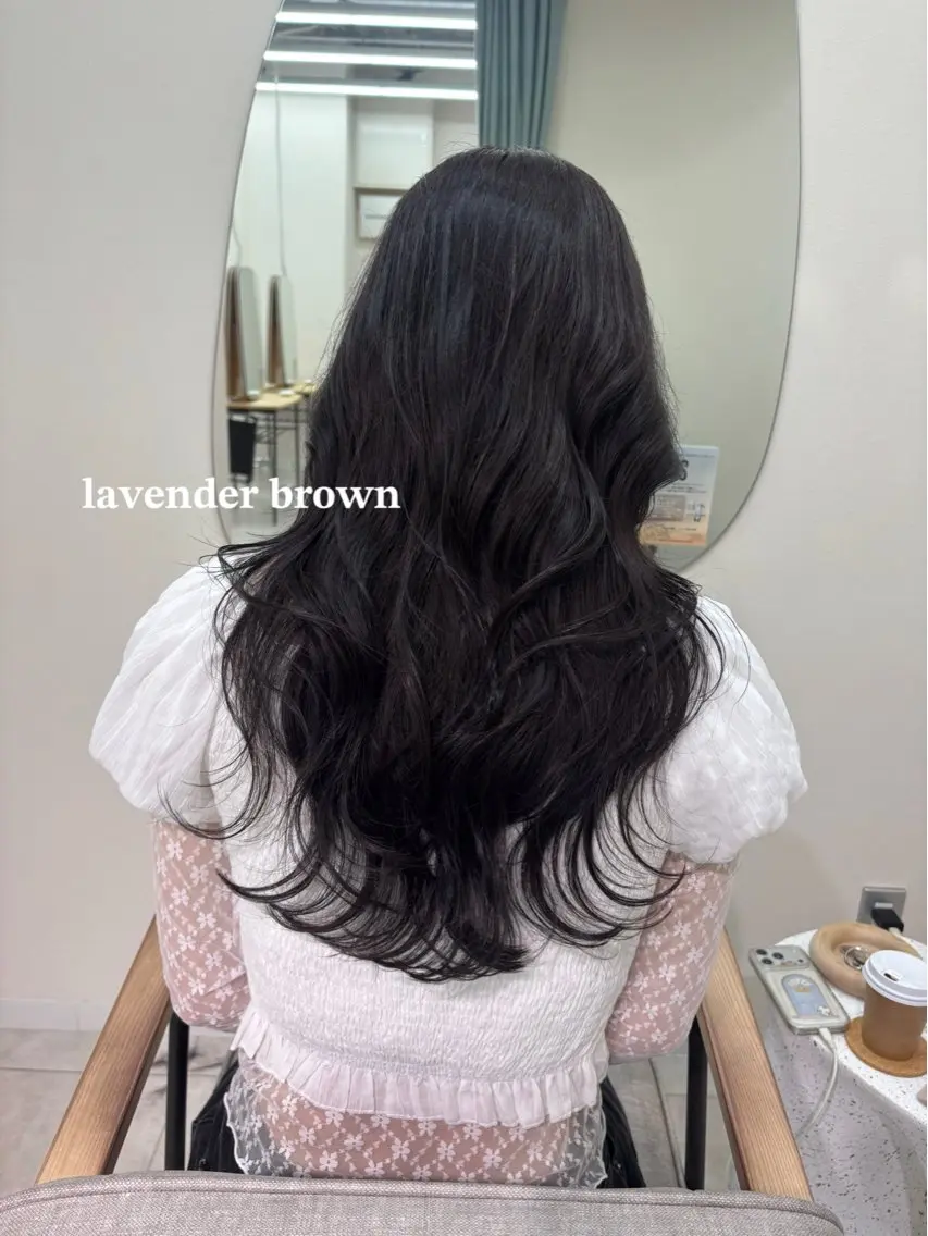ロング カラー カット ヘアカラー トリートメント ヘッドスパ 広島/ヘアセット /ベージュ/わかなのヘアスタイル